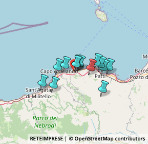 Mappa Via Giuseppe Verdi, 98061 Brolo ME, Italia (9.43154)