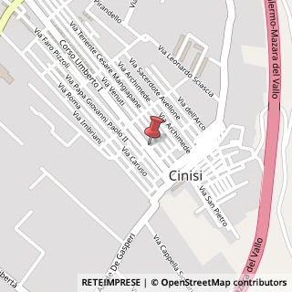 Mappa Corso Umberto, 43, 90045 Cinisi, Palermo (Sicilia)