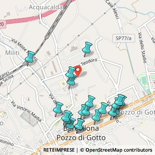 Mappa Via Don Tullio Rizzo, 98051 Barcellona Pozzo di Gotto ME, Italia (0.692)