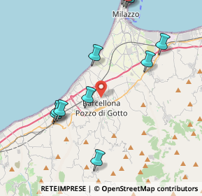 Mappa Via Sacerdote Tullio Rizzo, 98051 Barcellona Pozzo di Gotto ME, Italia (5.66)