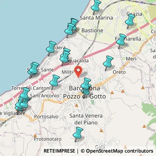 Mappa Via Industriale, 98051 Barcellona pozzo di Gotto ME, Italia (2.804)