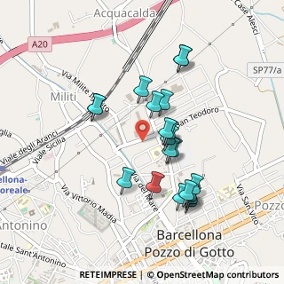 Mappa Via Industriale, 98051 Barcellona pozzo di Gotto ME, Italia (0.46)