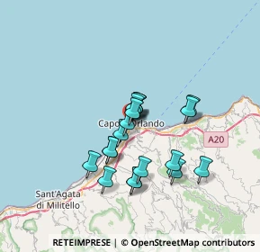 Mappa Via Elio Vittorini, 98071 Capo d'Orlando ME, Italia (5.82789)