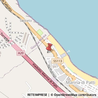 Mappa Via Mustazzo, 4, 98066 Patti, Messina (Sicilia)