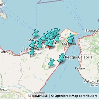 Mappa Via Vittorio Emanuele III, 98041 Monforte San Giorgio ME, Italia (10.05895)