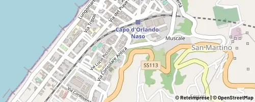 Mappa Capo d'Orlando