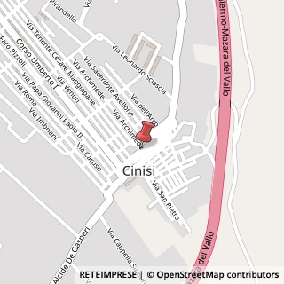 Mappa Via Sacramento, 8, 90045 Cinisi, Palermo (Sicilia)