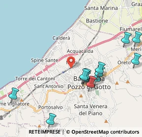 Mappa Viale Sicilia, 98051 Barcellona Pozzo di Gotto ME, Italia (2.52583)