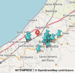 Mappa Viale Sicilia, 98051 Barcellona Pozzo di Gotto ME, Italia (1.45167)