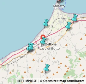 Mappa Viale Sicilia, 98051 Barcellona Pozzo di Gotto ME, Italia (5.62917)