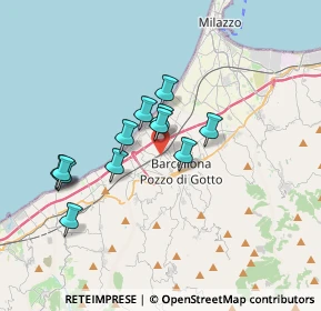 Mappa Viale Sicilia, 98051 Barcellona Pozzo di Gotto ME, Italia (3.29583)