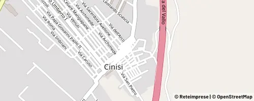 Mappa Cinisi