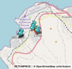 Mappa Via Badalamenti Salvatore, 90045 Cinisi PA, Italia (1.20846)