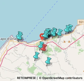 Mappa Via Statale, 98061 Brolo ME, Italia (2.6055)