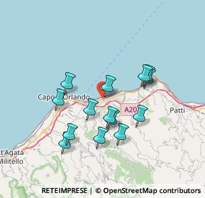 Mappa Via Statale, 98061 Brolo ME, Italia (7.00143)