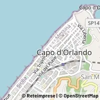 Kort Capo d'Orlando