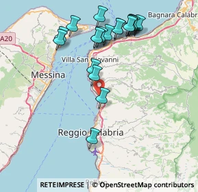 Mappa Via Nazionale Bolano, 89135 Gallico RC, Italia (9.291)