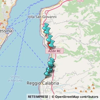 Mappa Via Nazionale Bolano, 89135 Gallico RC, Italia (3.59417)