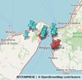 Mappa Condominio INCIS, 98125 Messina ME, Italia (9.7465)