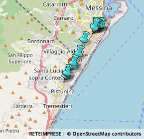 Mappa Condominio INCIS, 98125 Messina ME, Italia (1.57538)