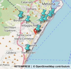 Mappa Condominio INCIS, 98125 Messina ME, Italia (1.83308)