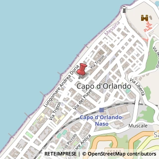 Mappa Via Roma, 5, 98071 Capo d'Orlando, Messina (Sicilia)