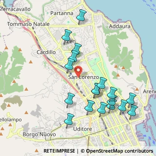 Mappa Via Giuseppe Prezzolini, 90100 Palermo PA, Italia (2.37222)
