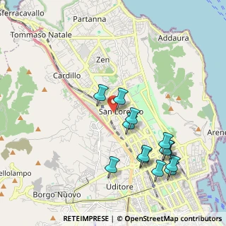 Mappa Via Giuseppe Prezzolini, 90100 Palermo PA, Italia (2.35308)
