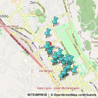 Mappa Via E. Calandra, 90146 Palermo PA, Italia (1.037)