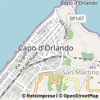 Map Capo d'Orlando
