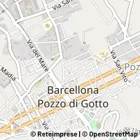 Mapa Barcellona Pozzo di Gotto