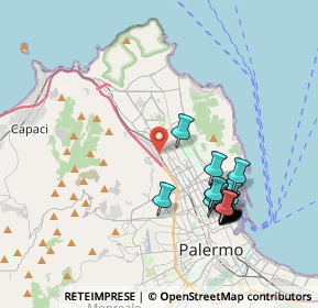 Mappa Via Enzo Biagi, 90146 Palermo PA, Italia (4.526)
