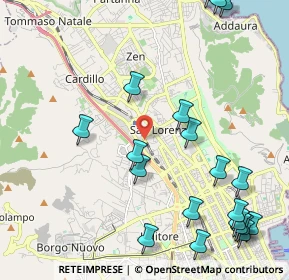 Mappa Via Enzo Biagi, 90146 Palermo PA, Italia (3.0875)