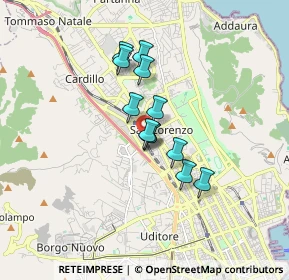Mappa Via Enzo Biagi, 90146 Palermo PA, Italia (1.29083)