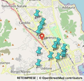 Mappa Via Enzo Biagi, 90146 Palermo PA, Italia (1.98786)