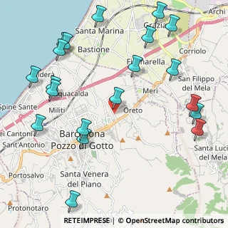 Mappa Via Ragusa, 98051 Barcellona Pozzo di Gotto ME, Italia (3.043)