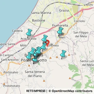 Mappa Via Ragusa, 98051 Barcellona Pozzo di Gotto ME, Italia (1.68133)