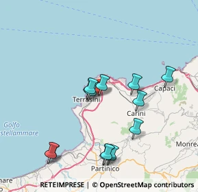 Mappa Via Venuti, 90045 Cinisi PA, Italia (8.28077)