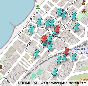 Mappa Via Tripoli, 98071 Capo d'Orlando ME, Italia (0.124)