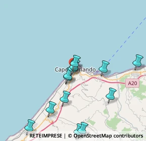 Mappa Via Tripoli, 98071 Capo d'Orlando ME, Italia (4.49923)