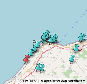 Mappa Via Tripoli, 98071 Capo d'Orlando ME, Italia (3.3695)