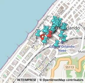 Mappa Via Tripoli, 98071 Capo d'Orlando ME, Italia (0.172)
