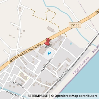 Mappa Strada Statale 106 Jonica, km. 88, 89034 Bovalino, Reggio di Calabria (Calabria)