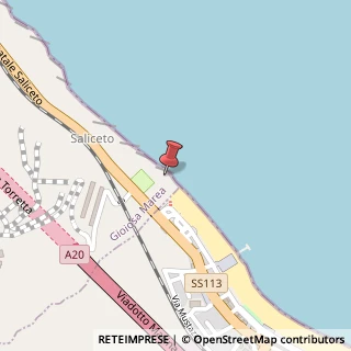 Mappa Lungomare, 98066 Patti, Messina (Sicilia)