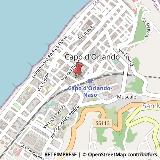 Mappa Via Luigi Pirandello, 49, 98071 Capo d'Orlando, Messina (Sicilia)