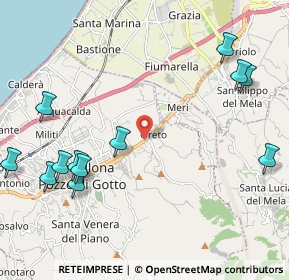 Mappa Via Siracusa, 98051 Barcellona Pozzo di Gotto ME, Italia (2.995)