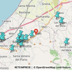 Mappa Via Siracusa, 98051 Barcellona Pozzo di Gotto ME, Italia (2.84)