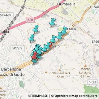 Mappa Via Siracusa, 98051 Barcellona Pozzo di Gotto ME, Italia (0.775)