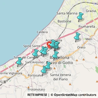 Mappa Via Generale A. Cambria, 98051 Barcellona Pozzo di Gotto ME, Italia (1.7925)