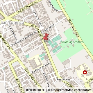Mappa Via S. Lorenzo, 21, 90145 Palermo, Palermo (Sicilia)